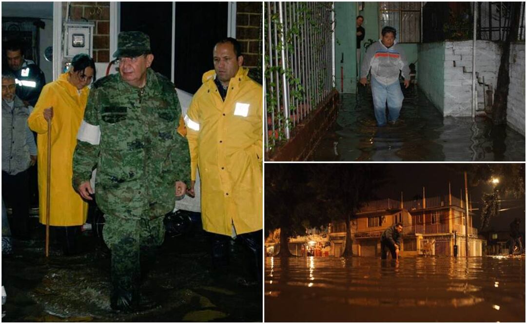 Hay 500 casas afectadas por lluvia en Iztapalapa