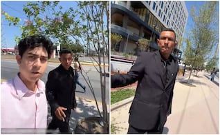 Guardia de seguridad intimida a influencer mientras realizaba reseña de un hotel; video se vuelve viral