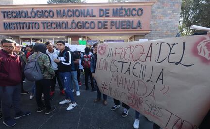 Se suman a protestas Instituto y Universidad Tecnológica de Puebla por asesinato de estudiantes
