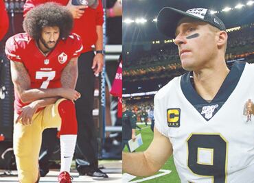 Drew Brees: Nunca voy a coincidir con alguien que le falta el respeto a la bandera de EU