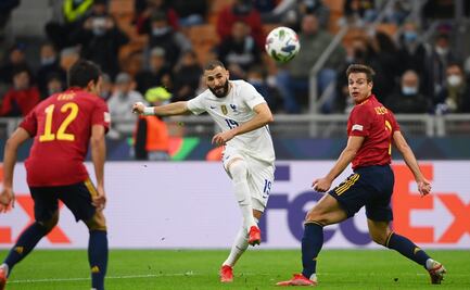VIDEO: Benzema hace golazo al ángulo en la final de la UEFA Nations League
