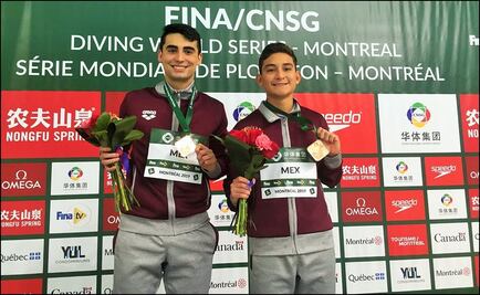 Dupla mexicana obtiene presea de bronce en Mundial de Clavados