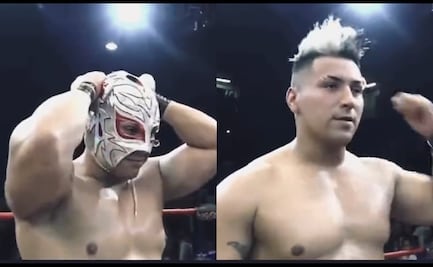 Luchador The Tiger pierde su máscara en épica lucha contra Emperador Azteca
