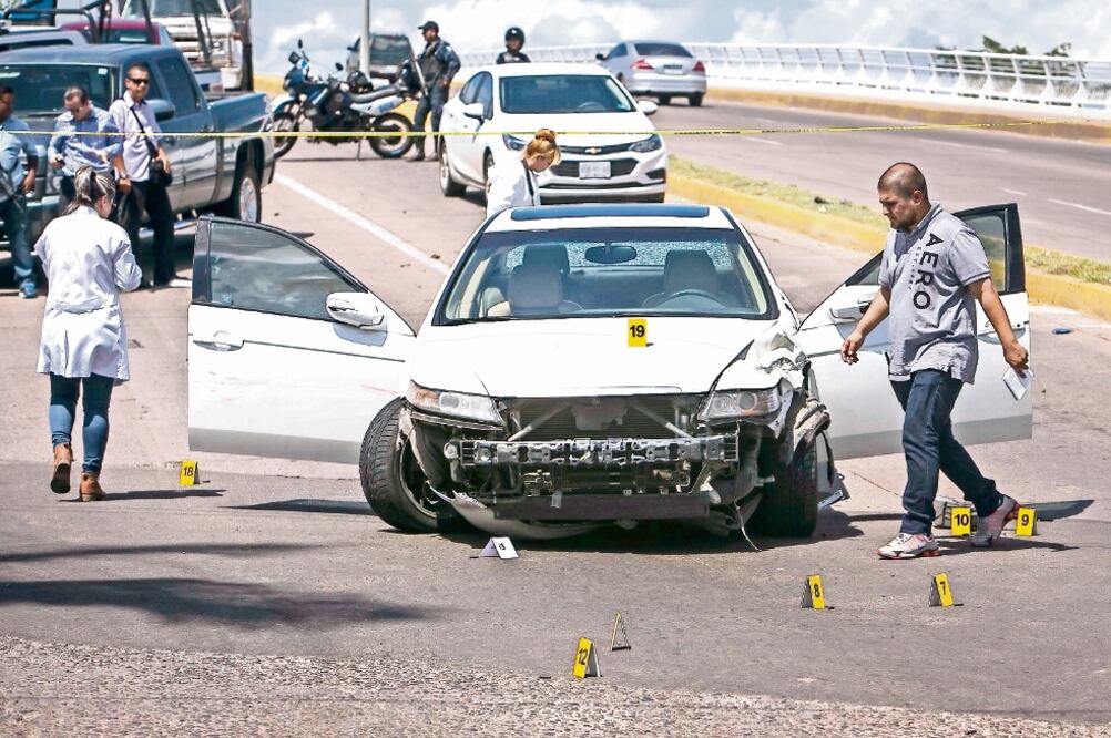 Doble homicidio. El asesinato de Édgar Parra Zambada y su acompañante ocurrió el viernes pasado (ARCHIVO. EL UNIVERSAL)