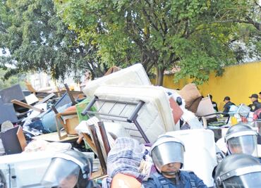 Desalojo en Álvaro Obregón deja 17 personas lesionadas