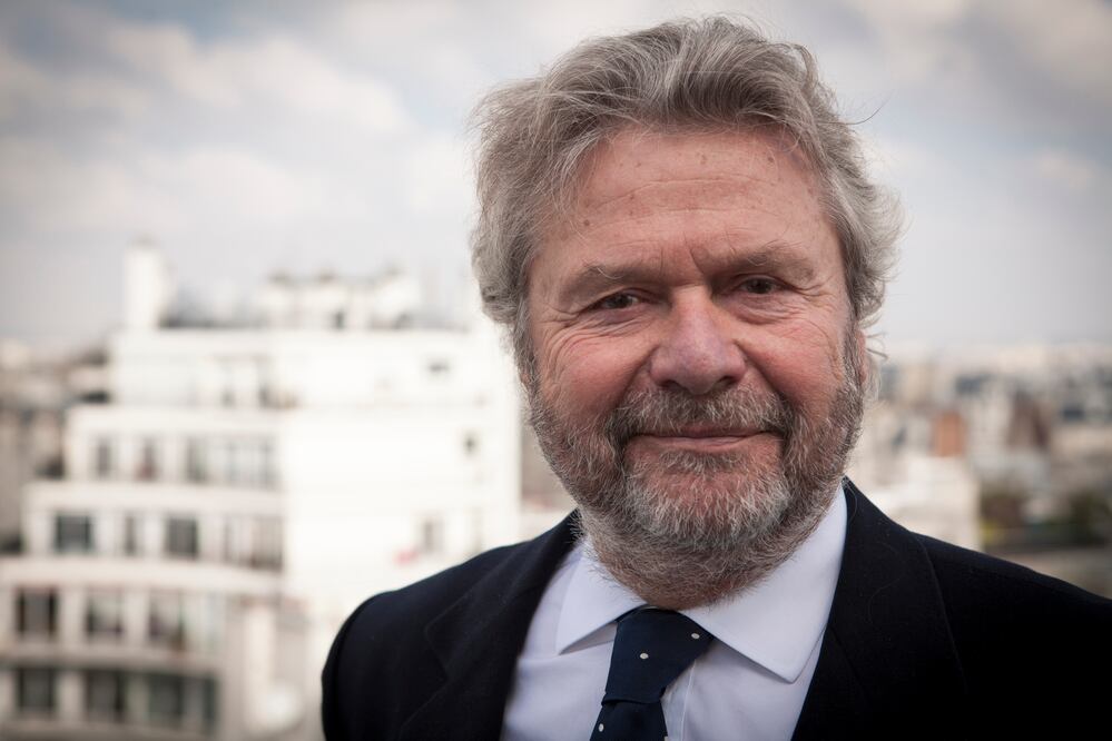 Alain-Dominique Perrin recibió a Tiempo de Relojes en su oficina de la Fondation Cartier pour l'art contemporain.