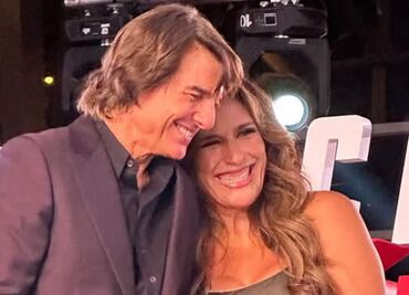 Angélica Vale cumple su sueño de conocer a Tom Cruise y presume que el actor la besó dos veces