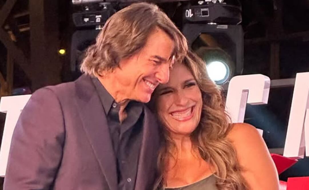 Angélica Vale presume momento junto a Tom Cruise.
