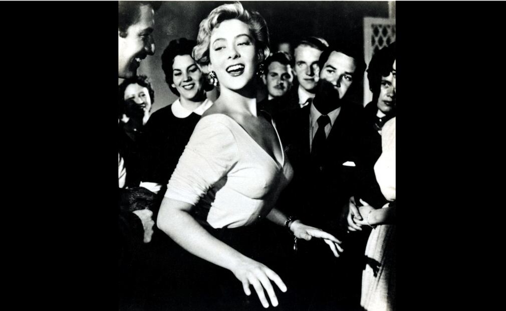 Silvia Pinal en la cinta conocida como "La sospechosa", dirigida por Alberto Gout en 1954. Foto: ESPECIAL/IMCINE.