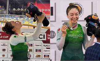 México conquista dos medallas en la Copa del Mundo de Ciclismo; Yareli Acevedo gana la presea de plata