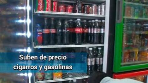 Refrescos, gasolinas y cigarros subirán en 2020