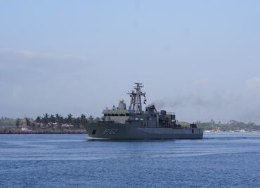 Marina hunde primera patrulla costera para el Sistema Artificial de Tamaulipas; crearán arrecifes artificiales