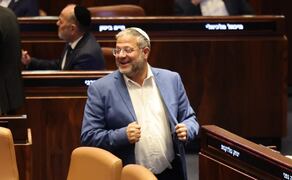 El ministro de Seguridad Nacional israelí, el ultraderechista y exconvicto Itamar Ben Gvir. Foto: EFE