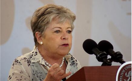 Canciller Bárcena anuncia estrategia legal para proteger a mexicanos contra Ley SB4