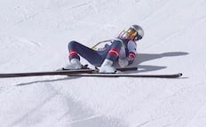 Lindsey Vonn sufrió "fractura compleja de tibia" tras dramática caída en Milán-Cortina