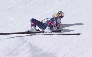 Lindsey Vonn sufrió "fractura compleja de tibia" tras dramática caída en Milán-Cortina