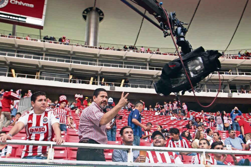 La plataforma Chivas TV no pudo con el “paquete”. (ALFREDO MOYA. JAM MEDIA)