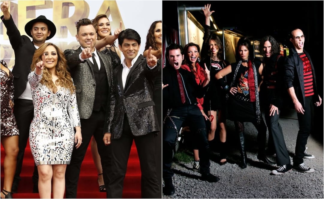 Los integrantes de la primera generación de La Academia y Timbiriche volverán a los escenarios Foto: Agustín Salinas / Agencia EL UNIVERSAL y Archivo