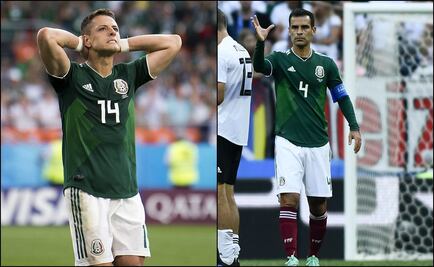 Chicharito y Márquez responden a críticas por desempeño de la Selección
