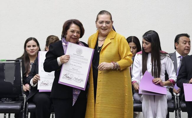 INE declara validez de elecciones del Tribunal de Disciplina Judicial y Tribunal Electoral; magistraturas reciben constancias