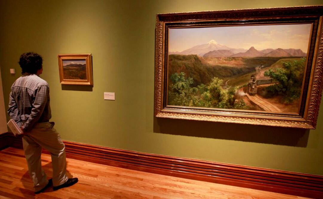 Velasco fue maestro de Diego Rivera: es un parteaguas por su calidad y la forma de pintar. FOTO: Jair Cabrera/Archivo EL UNIVERSAL.