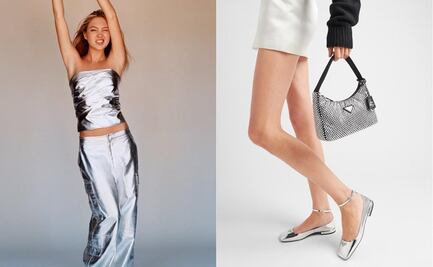 Cómo incorporar el color plateado en tus looks de verano