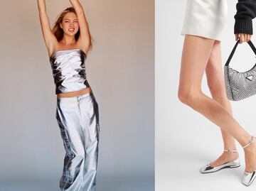 Cómo incorporar el color plateado en tus looks de verano