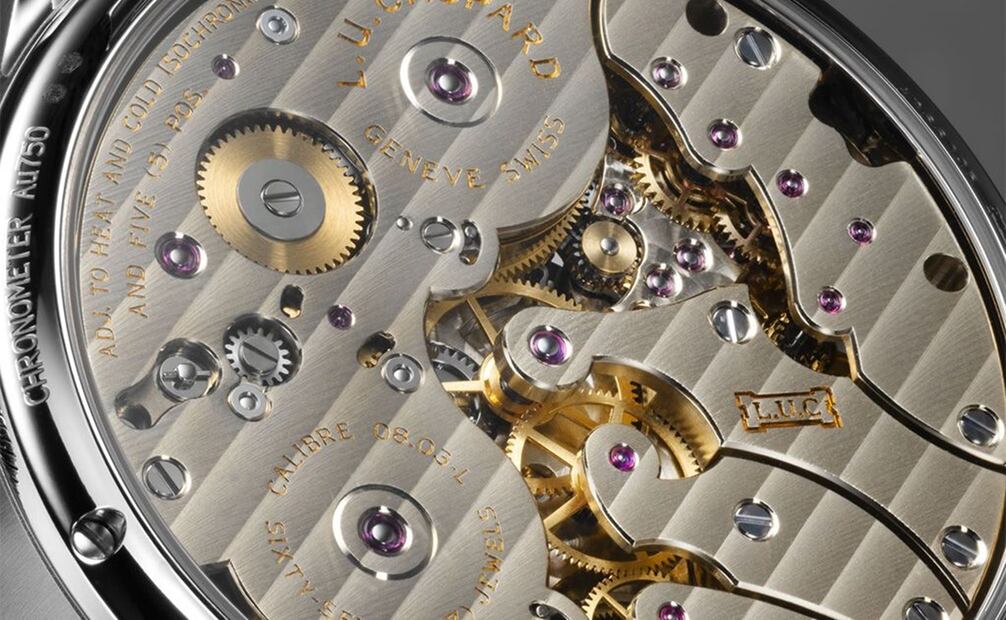 El calibre visto desde el fondo de la caja.