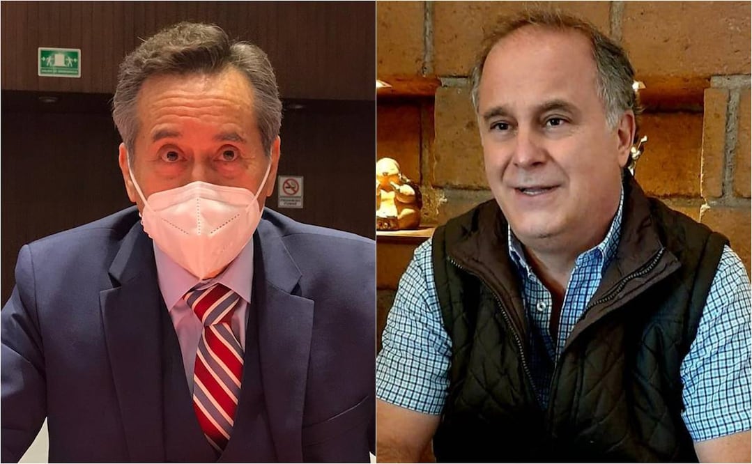 Raúl Chaparro (izquierda) líder de ASECEM y Francisco Cuevas Dobarganes (derecha) dirigente UNIDEM. Fotos: Rebeca Jiménez/EL UNIVERSAL