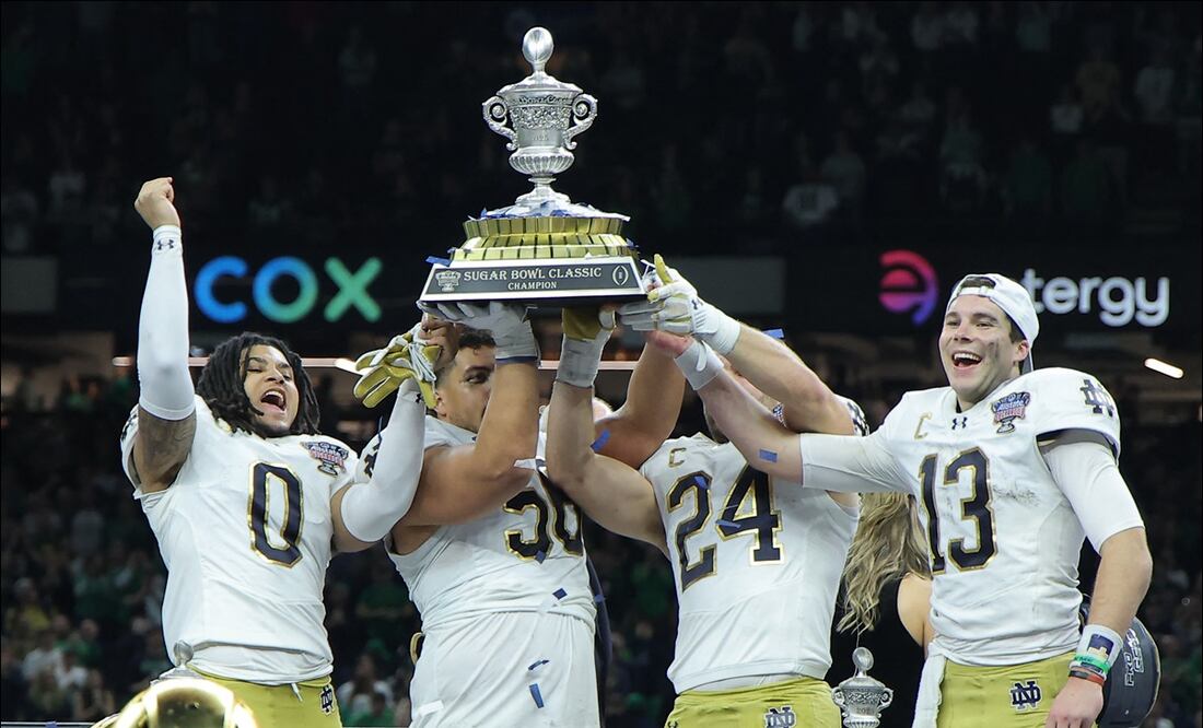 Notre Dame se lleva el Sugar Bowl / Foto: AFP