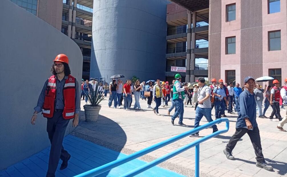 Sonora realizó con éxito y con una participación récord el Segundo Simulacro Nacional 2025.
Foto: Especial.