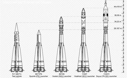Revelan archivos soviéticos del primer cohete que alcanzó la Luna