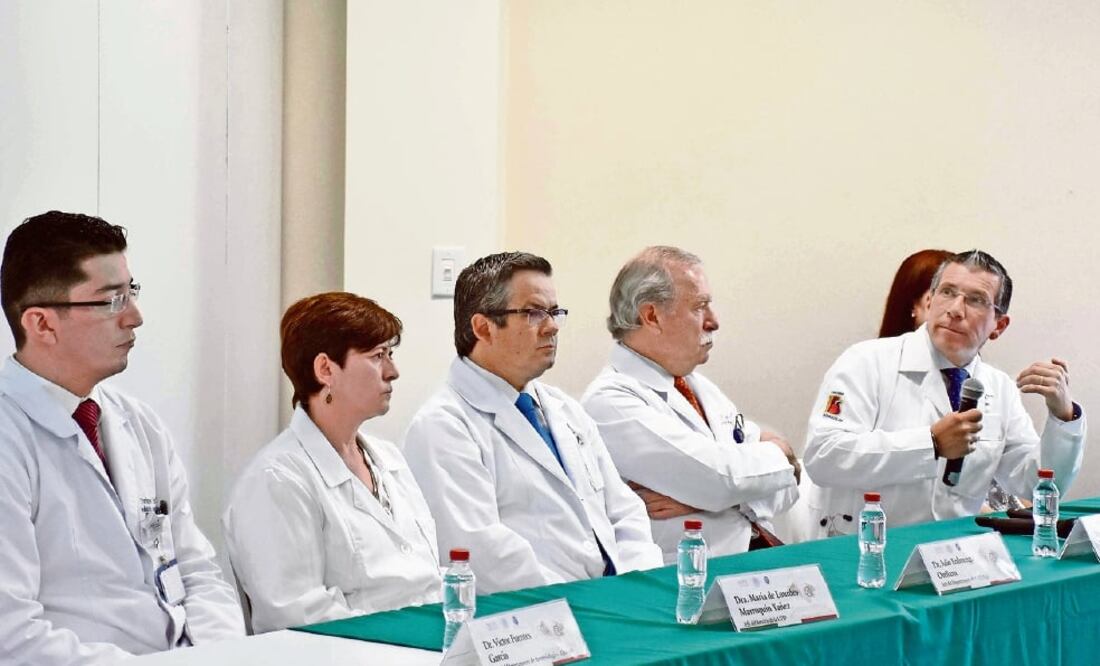 Un equipo de especialistas liderado por Alejandro Bolio Cerdán, jefe de Cirugía Cardiovascular, realizó la operación a la niña Dafne (HOSPITAL INFANTIL DE MÉXICO)
