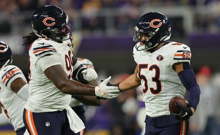 Los Bears se imponen a los Vikings en el cierre de la semana 12 de la NFL