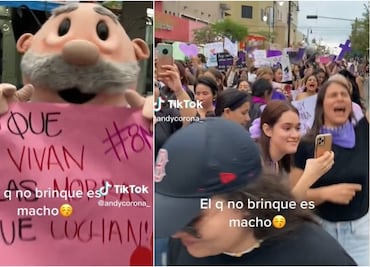 TikTok: Dr Simi se suma a marcha del 8M: "¡El que no brinque es macho!"