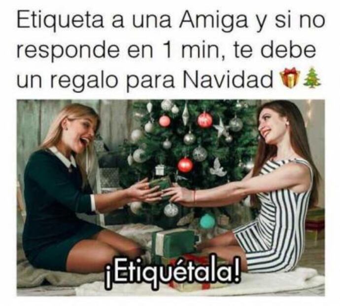 Memes para mandar por WhatsApp en Navidad