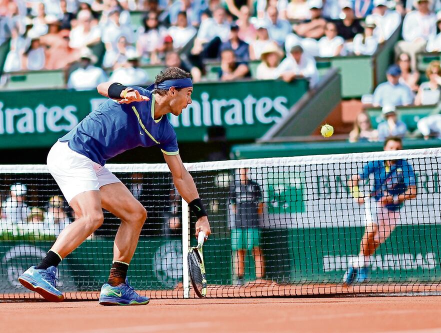 Con autoridad, Nadal aniquiló a Wawrinka, en dos horas y cinco minutos (CHRISTOPHE SIMON. AFP)
