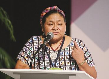 Rigoberta Menchú exige disculpas de actriz mexicana