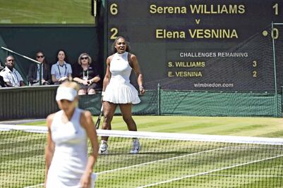 Serena vivirá duelo de revancha vs. Kerber