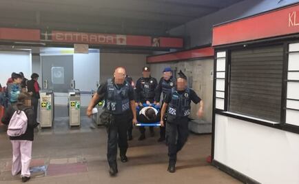 Falla en escalera del Metro Mixcoac deja 6 lesionados
