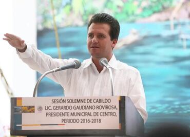 Rovirosa protesta como edil de Centro, Tabasco