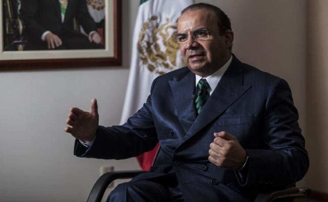 Navarrete spoke during the presentation of the annual report of Coahuila's governor, Rubén Moreira. (Photo: Archive/El Universal)