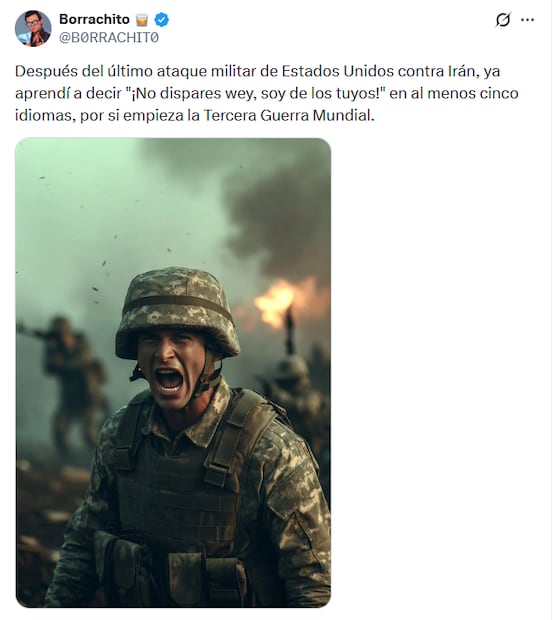 Memes de la Tercera Guerra Mundial. Foto: X