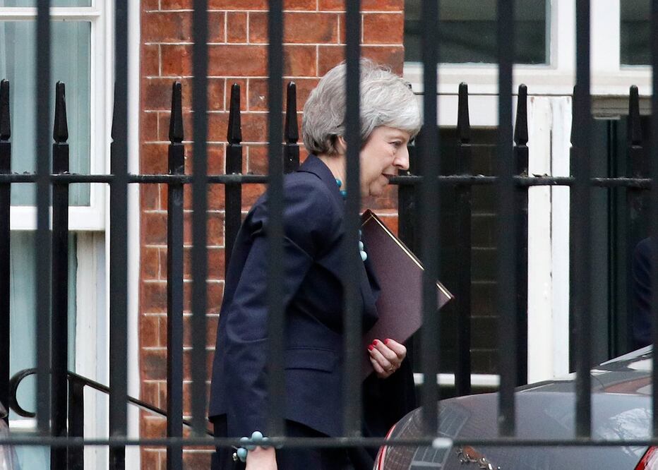La primera ministra británica, Theresa May. Foto: Reuters