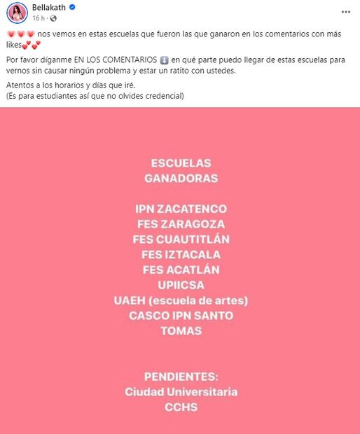 La dinámica de Bellakath para Día de Muertos. Foto: Instagram