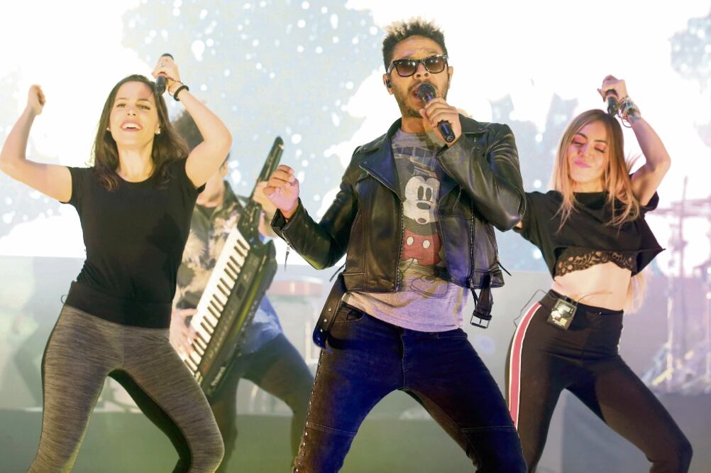 “Voy a regresar el tiempo en donde bailaba y hacía de todo”, explicó el cantante. (AGUSTÍN SALINAS. EL UNIVERSAL)