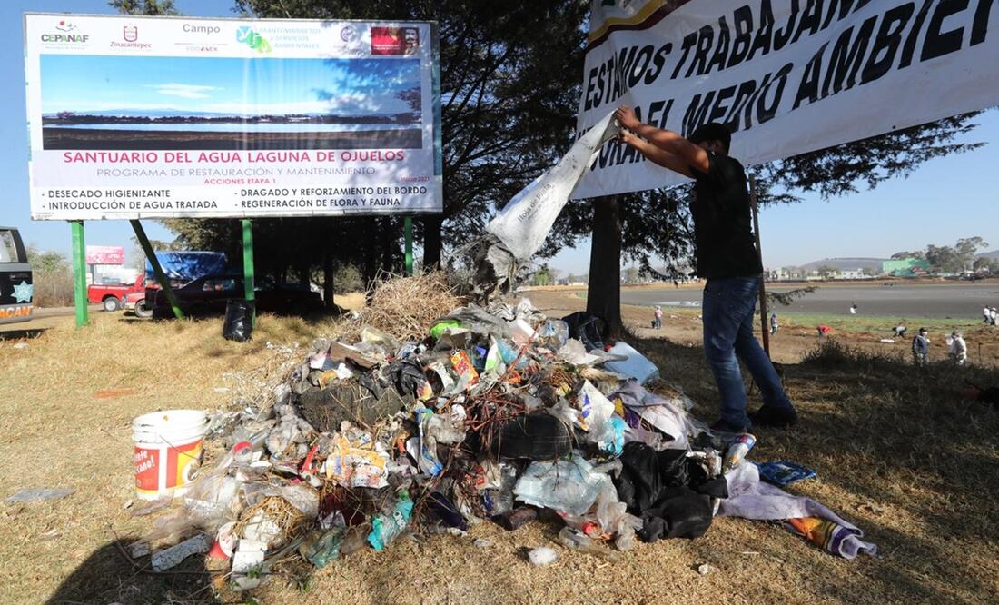 Julián Jiménez Orozco, representante del Comité de Agua de San Luis Mextepec, explicó que la disputa por la propiedad del ejido comenzó hace varios años. Foto: Jorge Alvarado/EL UNIVERSAL