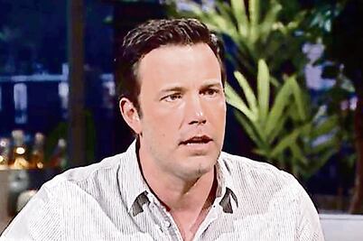 Sorprende lenguaje de Ben Affleck en tv