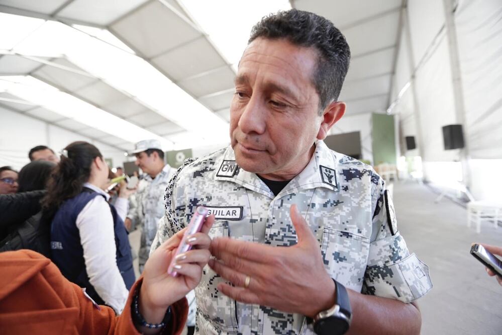 El coordinador de la Guardia Nacional, Gonzalo Aguilar Escobedo. Foto: Especial