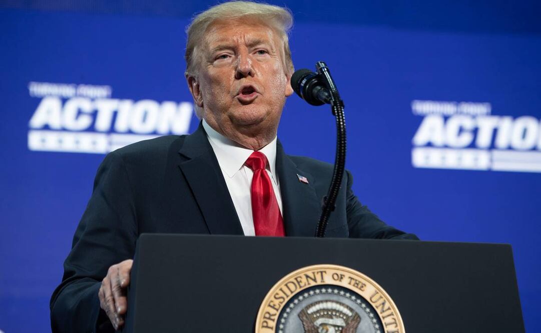 Trump ordenó el pasado 14 de abril congelar temporalmente los fondos que Estados Unidos, como principal donante, aporta a la OMS (Foto: AFP)